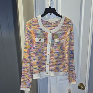 Nanette Lapore Colorful Knit Women's Sweater